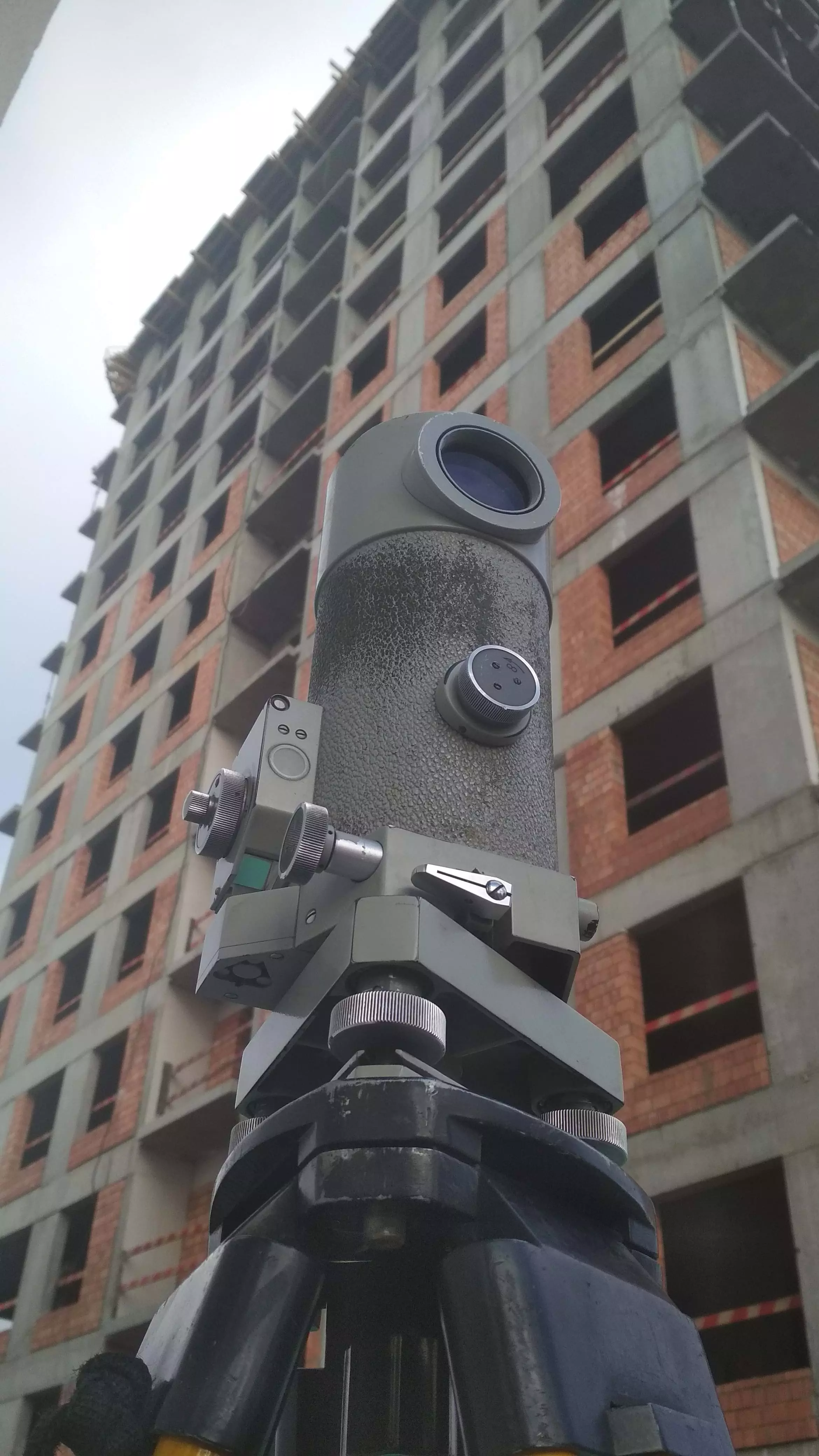 Геодезические наблюдения за зданием по ул. Грибоедова, 1 в г. Минске